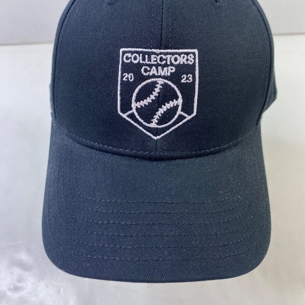 Collectors Camp 2023 Baseball Cap Adjustable Black With eBay Logo Embroidery Uni